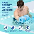 thumbnail image 3 of Sunlite Sports High-Density EVA-Foam Dumbbell Set, Water Weight, Soft Padded, Water Aerobics, Aqua Therapy, Pool Fitness, Water Exercise (Aqua Fitness Complete Set With Instructional Videos), 3 of 6