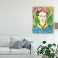 thumbnail image 3 of Trademark Fine Art 'Frida Kahlo II' Canvas Art by Melissa Wang, 3 of 4