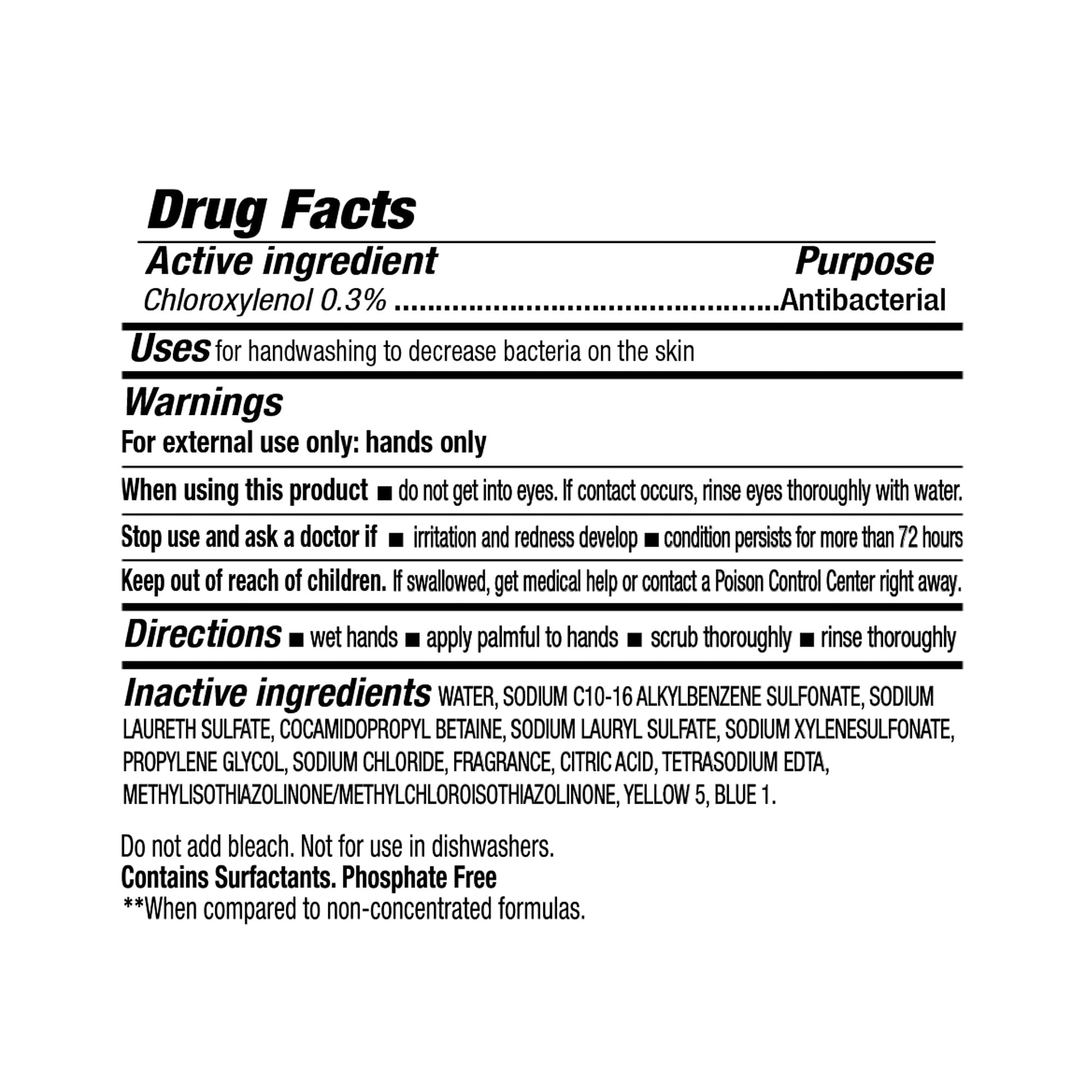 Great Value Ultra Antibacterial Dish Liquid, Crisp Apple, 70 fl oz