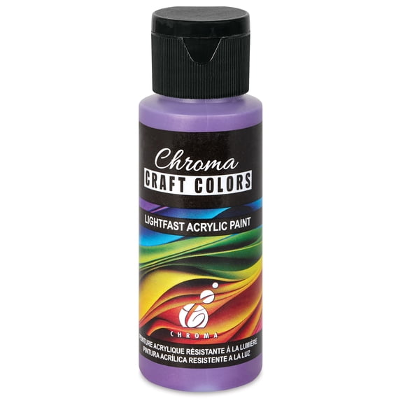 Chroma Craft Colors Acrylic Paint - Metallic Frosted Fairy, 2 oz