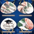 thumbnail image 3 of Gold Stars Graduation Banner Graduation Cap Class of 2026 Backdrop Diploma Black Tassel Grad Party Background for Graduation Party Class of 2026 Celebration Commencement Ceremony, 3 of 8