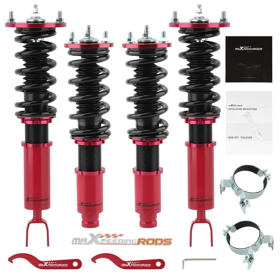 Maxpeedingrods 24 Levels Damper Coilovers for Honda Accord 90-97 Struts Shocks Suspension Kit
