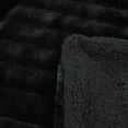 thumbnail image 3 of Home Soft Things Super Soft Decorative Throw Blanket - Jet Black - 60" x 80" Jumbo, 3 of 8