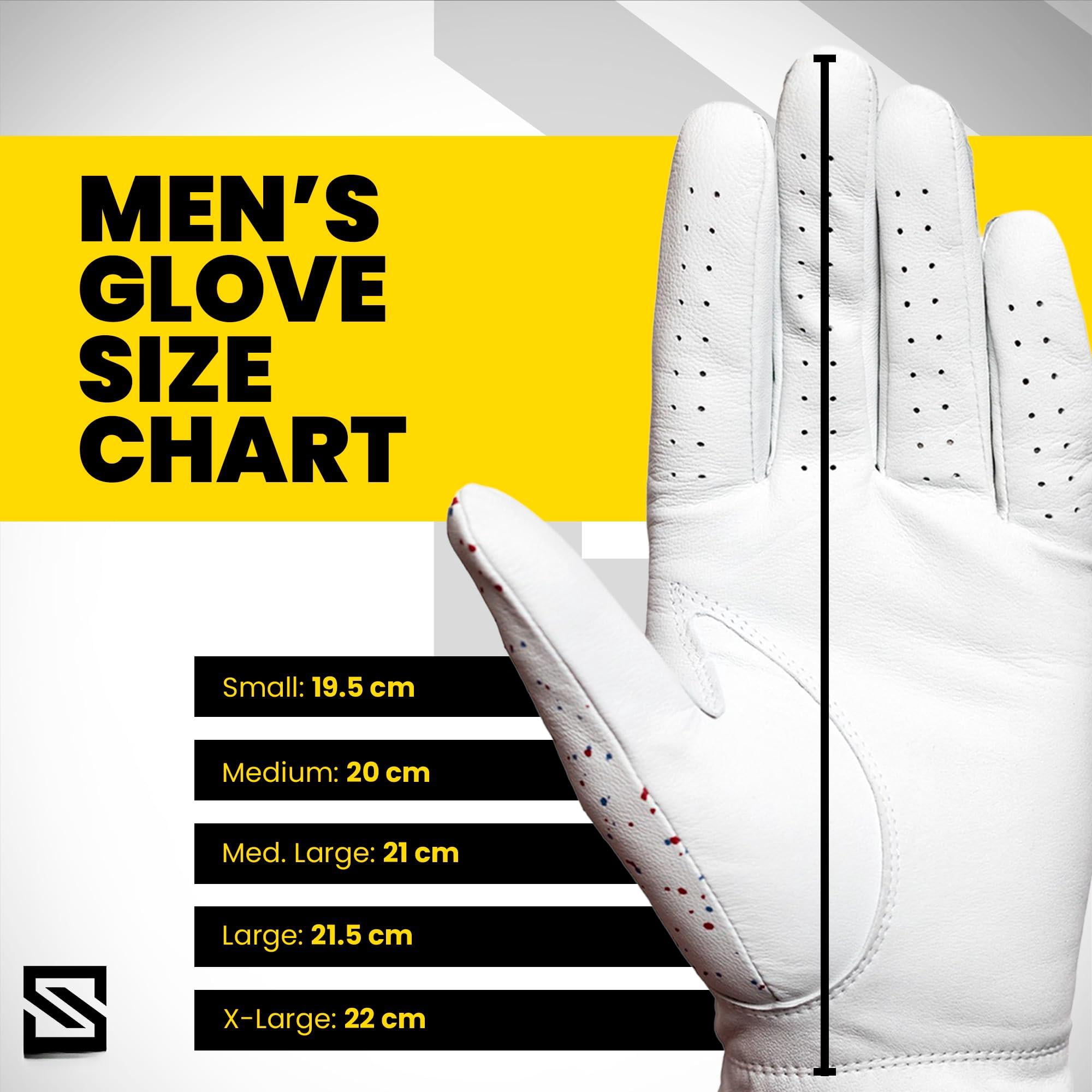 Golf Glove | Aaa Cabretta Leather Cool Gloves Men Serious Feel & Performance Mens Left Hand