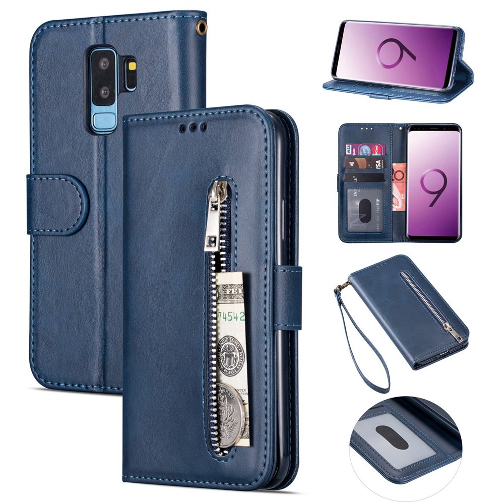 Samsung Galaxy S9 Plus Wallet Case For Women/Men, Dteck Card Holder
