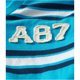 thumbnail image 2 of Aeropostale Playera Adornada A87 de Rayas para Hombre, Azul, Grande Aeropostale Camiseta adornada, 2 of 2