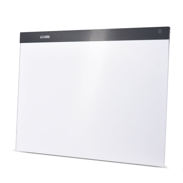 A2 Large Ultra-thin LED Light Pad Box Painting Tracing Panel Copyboard Stepless Adjustable Brightness USB Powered for Cartoon Tattoo Tracing Pencil Drawing