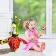thumbnail image 4 of Porch Goose Outfits, Sunflower Goose Outfit Spring Costume Set, Dress with Straw Hat and Sunglasses for Lawn Patio Yard Outdoor Decor (#10), 4 of 9