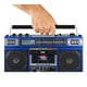 thumbnail image 3 of Radiocasetera QFX Azul Bluetooth con Conversión a MP3 y Ecualizador de 3 Bandas Am/Fm, 3 of 7