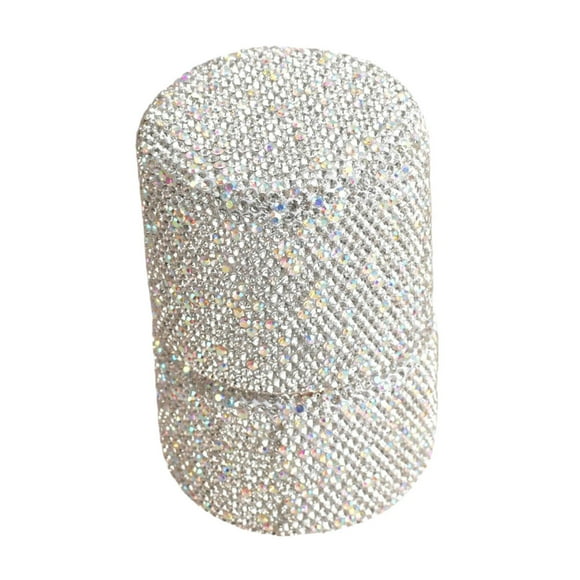 Juego de 5 mini brochas de maquillaje de viaje con estuche, para base, polvos, rostro, sombras de ojos, maquillaje, kit de brochas cosméticas para