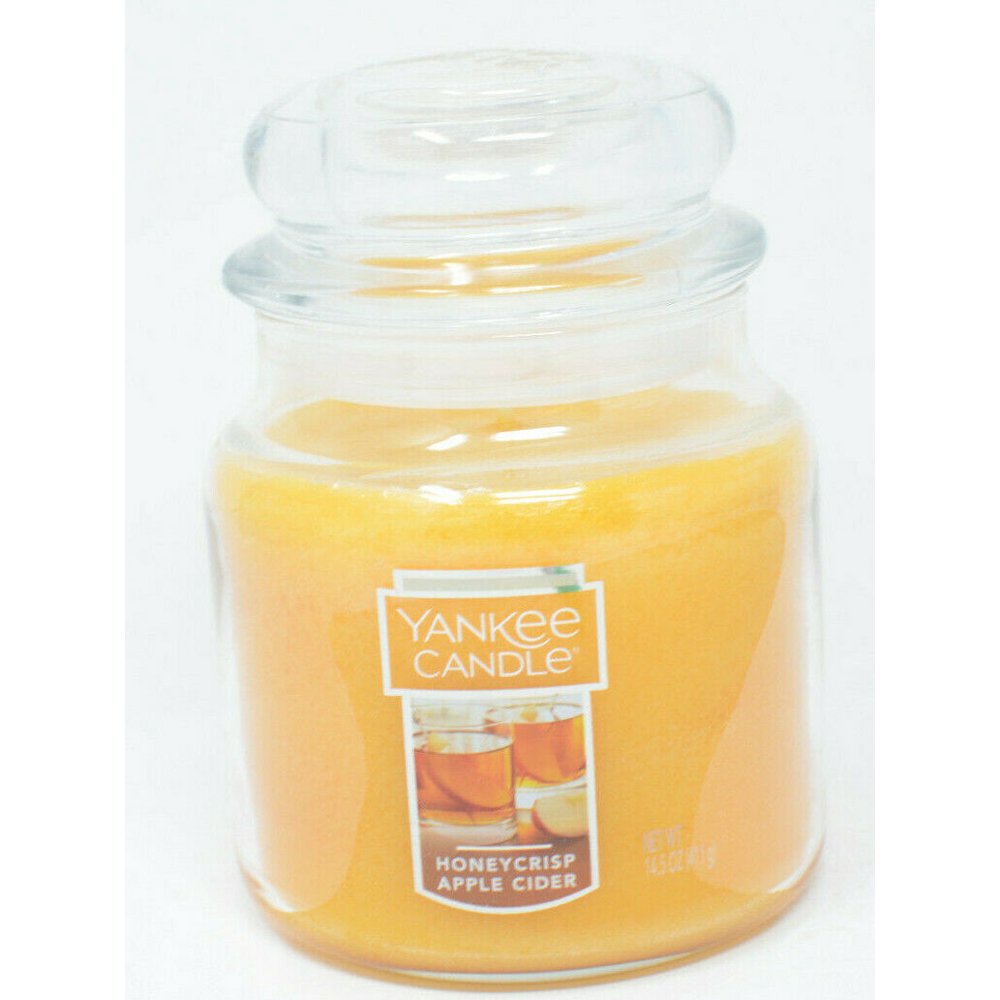 YANKEE CANDLE CANDLES 14.5oz HONEYCRISP APPLE CIDER New Walmart