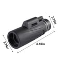 thumbnail image 3 of Dual Focus 40x60 Monocular Optics Telescope for Bird Watching, Hunting Expeditions, Camping Essentials, Hiking Trips, and Concert Viewing, Featuring Smartphone Mount, 3 of 9