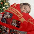 thumbnail image 4 of Custom Blanket with Picture/Photo - Personalized Flannel Throw Blanket for Women Men - Customized Blanket for Christmas Valentines Gifts Mom Dad Family Birthday Gifts (Only 1 Photo) Blankets, 4 of 5