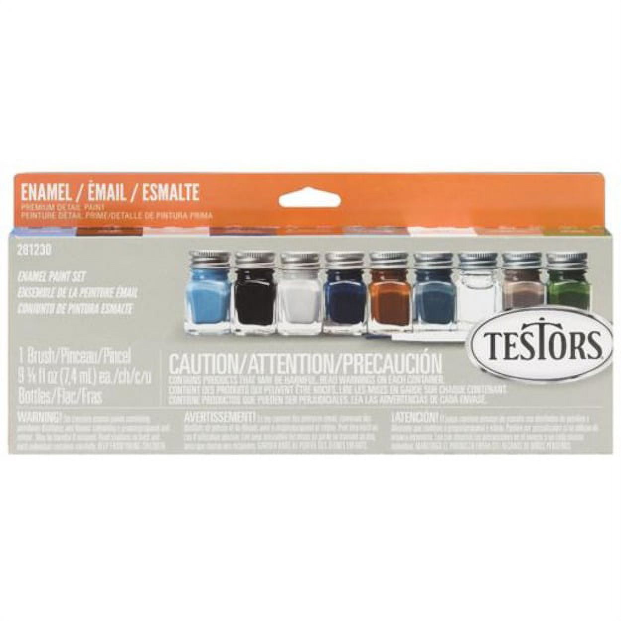 Testor Corp. Aircraft Fininshing Enamel Paint Set