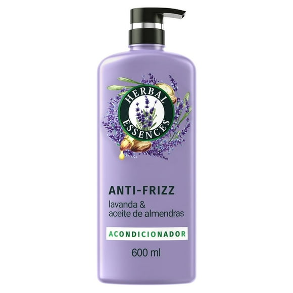 Acondicionador Herbal Essences Anti-Frizz lavanda & Aceite de Almendras 600 ml
