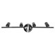 thumbnail image 4 of Tracking Lights Ceiling LED 4 60W Adjustable Angle Foldable Matte Black 4 Light Tracking Lighting for Bedroom Hotel 85‑265V, 4 of 4