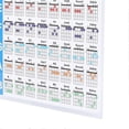 thumbnail image 4 of Guitar Chord Poster 56 Colour Coded Coated Paper Educational Reference Guide for Ukulele PlayersS, 4 of 4