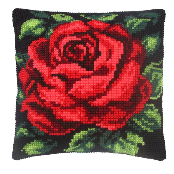 Cushion cross stitch kit Rose 99088