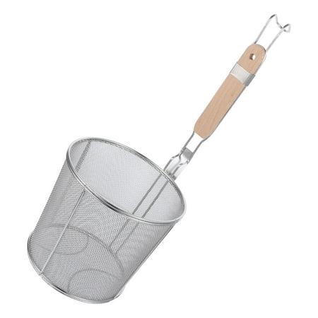 

OUNONA Stainless Steel Pasta Strainer Family Cooking 1Pack 37.00X16.00X14.00cm