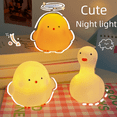 thumbnail image 3 of Lámpara de noche para dormitorio de niños, dormitorio de estudiantes, para dormir, bricolaje, con bonitos dibujos animados, luz suave, estilo creativo para dormir, lámpara de noche, 3 of 4