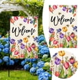 thumbnail image 2 of All-Weather Garden Flag Durable Nylon Fabric with Fade- Colors and Expert Stitching for Outdoor Display, 2 of 6