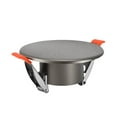 thumbnail image 2 of Tnarru Ceiling Hole Cover Plate Decorative Panel Home Improvement Compact Round with Buckle Recessed Light Trim for Ceiling Openings gray, 2 of 7