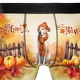 thumbnail image 4 of Happy Thanksgiving Labrador Retriever Give Thanks Fall Beanie Scarf Welcome All Over Print Boxer Briefs Underwear for Men Dad Lab Dog Lover Gifts - 00020, 4 of 6