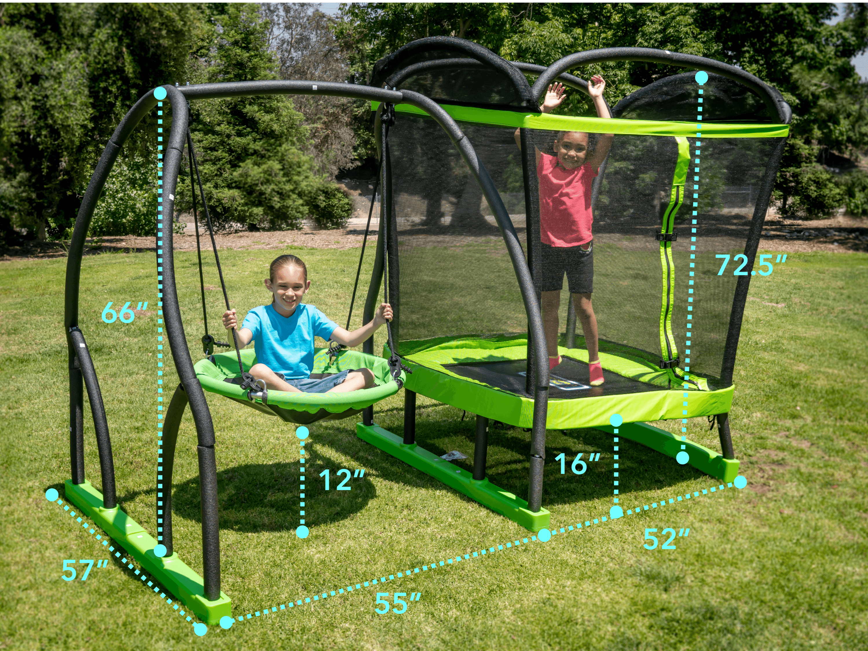 Bounce Pro My First Jump N Saucer Trampoline