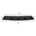 thumbnail image 3 of Spec-D Tuning Universal 23" Glossy Black Rear Bumper Shark Fin Lower Vortex Generator Spoiler, 3 of 7
