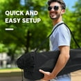 thumbnail image 6 of Double Camping Chair for Adults, Padded Folding Camp Chair for 2 Person with Armrest, Wine Glass Holder, Cup Holder, Carry Bag for Outdoor Sports, Picnics, Supports up to 552 lbs., 6 of 9