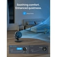 thumbnail image 4 of Dreo Smart Fans for Bedroom, 11 Inch, 25dB Quiet DC Room Fan with Remote, 120Â°+90Â° Oscillating Fan, 6 Modes, 9 Speeds, 12H Timer,Works Alexa/Google/WiFi/Voice Control, Silver, Oversize (DR-HAF004S), 4 of 5