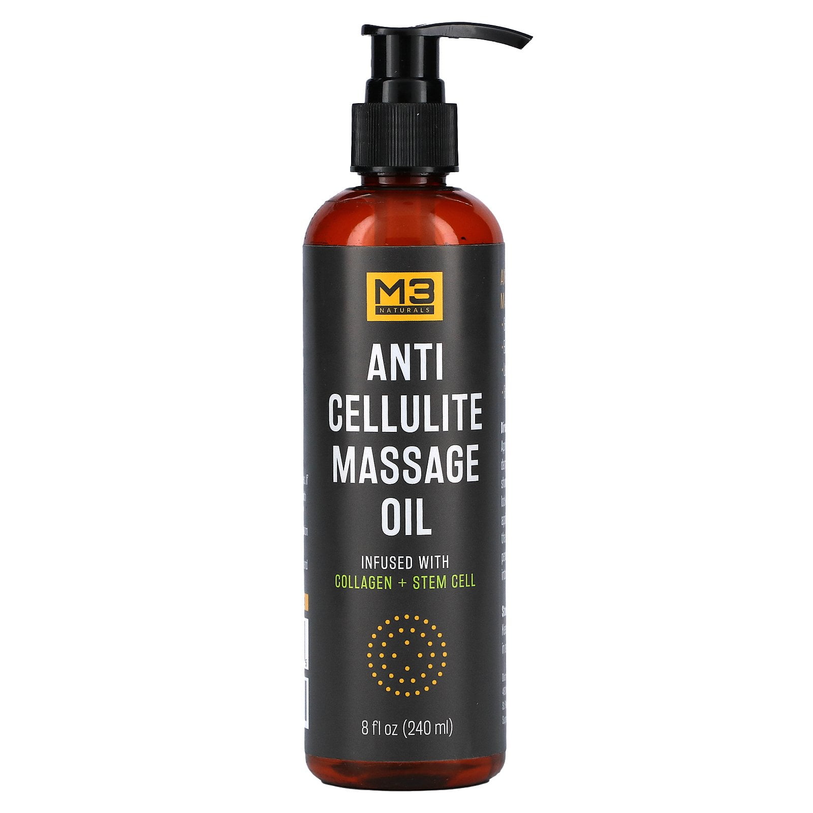 M3 Naturals, AntiCellulite Massage Oil, 8 fl oz (240 ml) Walmart Canada