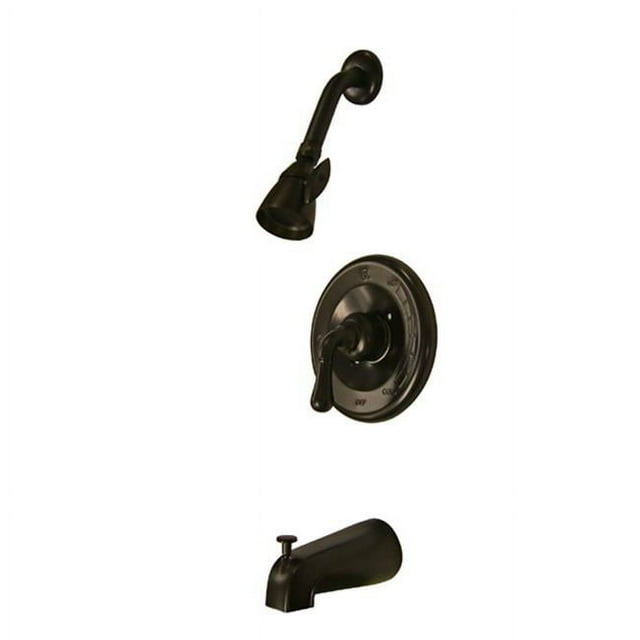 Kingston Brass KB635 Pressure Balance Tub & Shower Faucet - Oil Rubbed Bronze