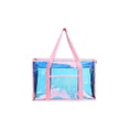 thumbnail image 2 of Waterproof Clear Beach Bag with Zipper Large Jelly Tote for Women Travel Pool Cruise and Beach Vacation Use, 2 of 6