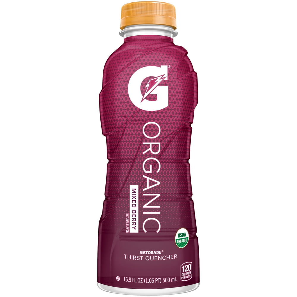 Gatorade® Organic Mixed Berry Thirst Quencher Sports Drink 16.9 fl. oz. Bottle