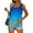 Sky Blue, variant on Tank Tops for Women Flowy Summer Sleeveless Tops Loose Fit Crewneck Tie Dye Gradient Print Sleeveless shirts