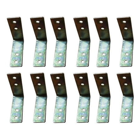

20Pcs L Shaped Corner Brace Shelf Right Angle Iron Brackets Support Shelf Support Wall Hanging