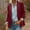 Wine, variant on Cropped Jacket Sevevn Women's Velvet Blazer Jacket Lapel Long Sleeve V Neck Suit Coat