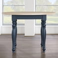 thumbnail image 2 of Steve Silver Darcy Deep Blue Finish Round DiningTable, 2 of 10