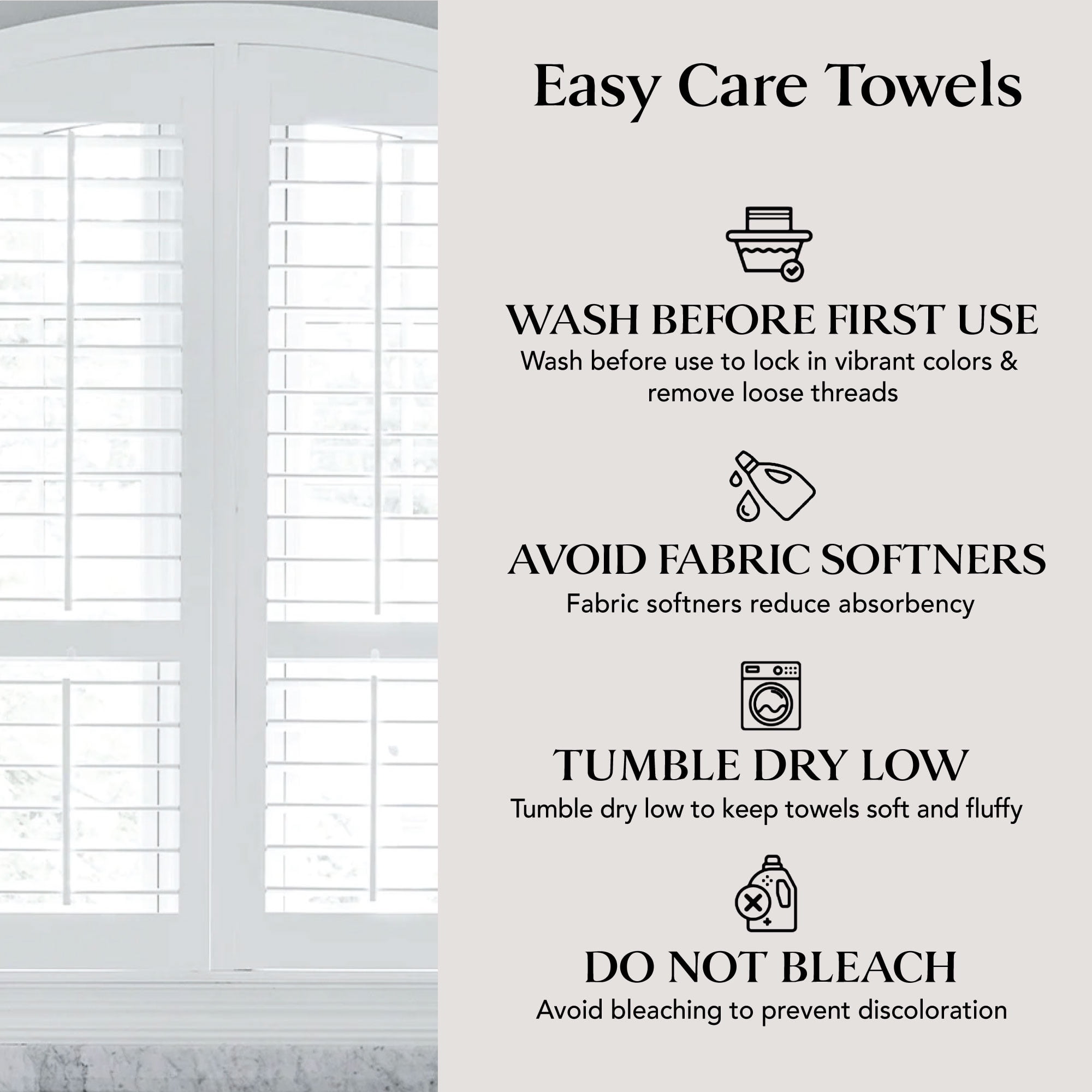 Adobella 6 Premium Turkish Bath Collection Hand Towels, 100% Combed Turkish Cotton, 600 GSM, 16 x 28 inch, White (Set of 6)