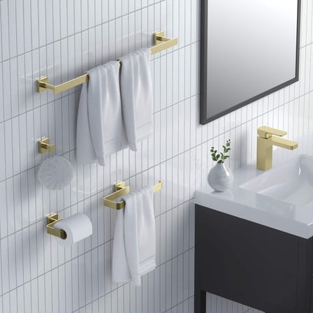Kibi Blaze 4 Piece Bathroom Hardware Set