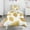 Golden Leaves Pattern, variant on Golden Leaves Pattern Duvet Cover and Pillowcase Set for Single Bedding, Bedroom Accessories for Kids Teens