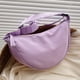 thumbnail image 5 of Bolsos de hombro para mujer, bolsos cruzados de nailon de media luna, bolsos de mano para niñas (púrpura) Likrtyny Para Estrenar, 5 of 9