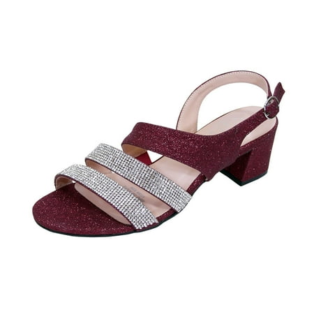 

FLORAL Dorothy Women s Wide Width Rhinestone Straps Dress Sandals