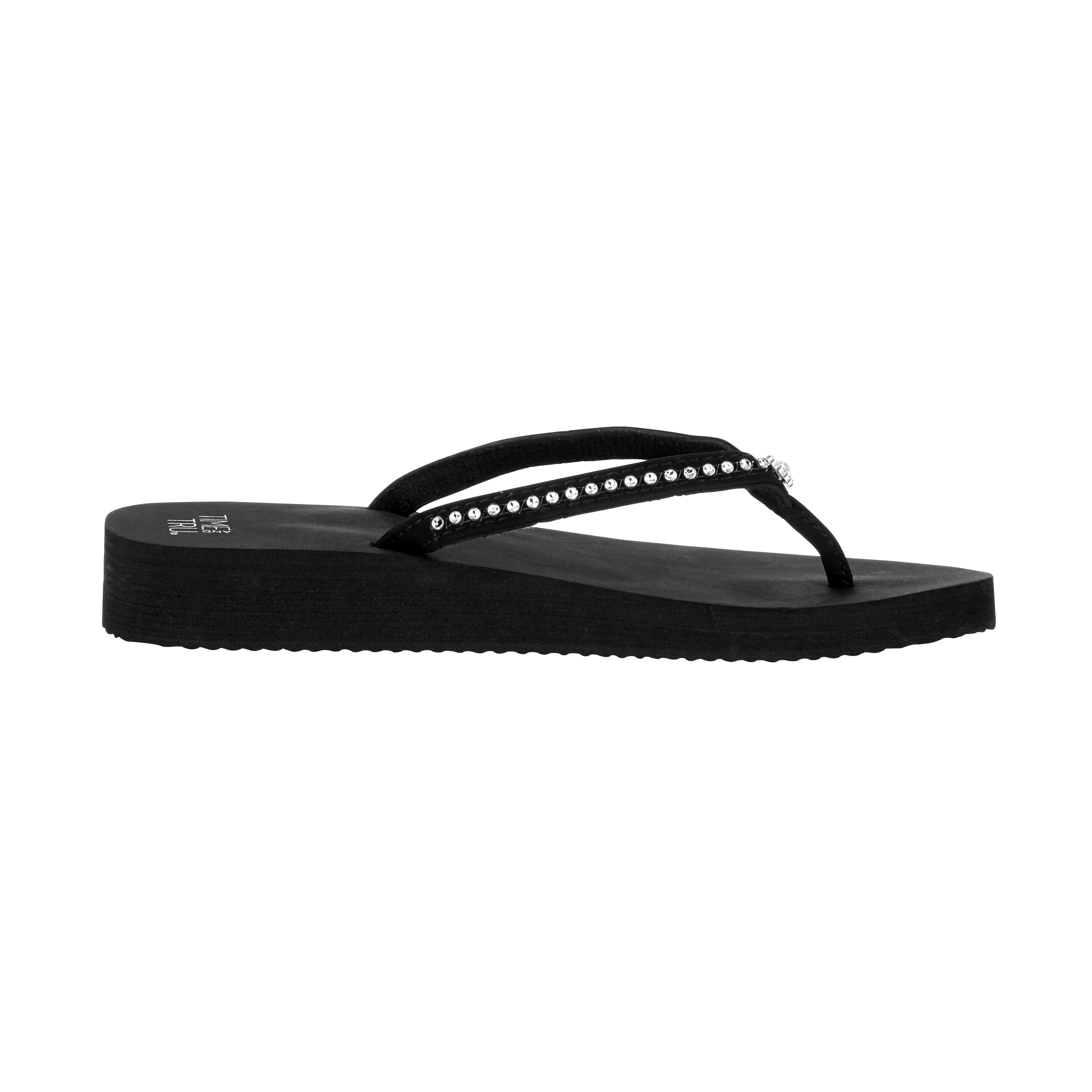 walmart time and tru flip flops