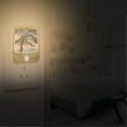 thumbnail image 2 of Yayeee LED Night Lights with Motion Detectors Auto Dusk to Dawn Light Sensors, 2 Pack, Mounatin at Dawn, 2 of 7