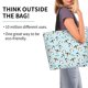 thumbnail image 2 of Disketp Milk Bottles And Cow Head Bolsa Tote Estampada para Mujer, Bolso de Hombro y de Mano para Compras y Viajes, 2 of 8