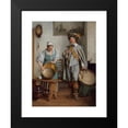 thumbnail image 2 of Eduard Charlemont 19x24 Black Modern Framed Museum Art Print Titled - A Drink for the Drummer, 2 of 5