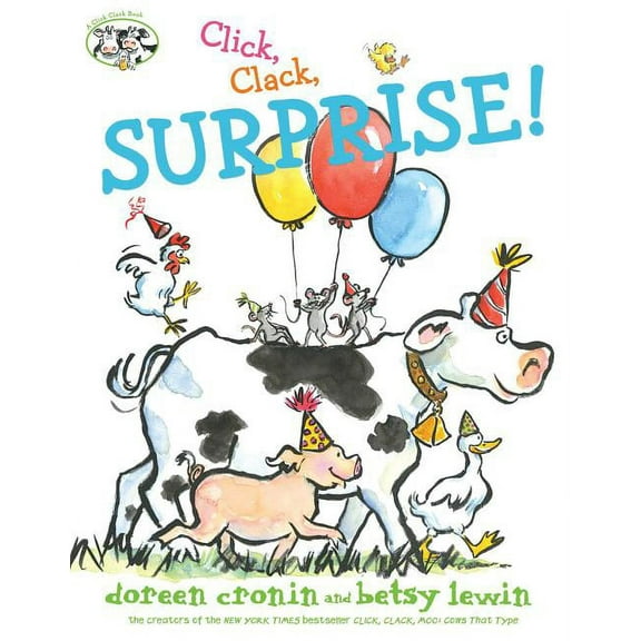 Click Clack Book Click, Clack, Surprise!, (Hardcover)