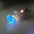 thumbnail image 1 of Cielo estrellado de rosa deslumbrante colorido Rosa dorada romántica Regalo de San Valentín para esposa novia Regalo de cumpleaños para novia, 1 of 6